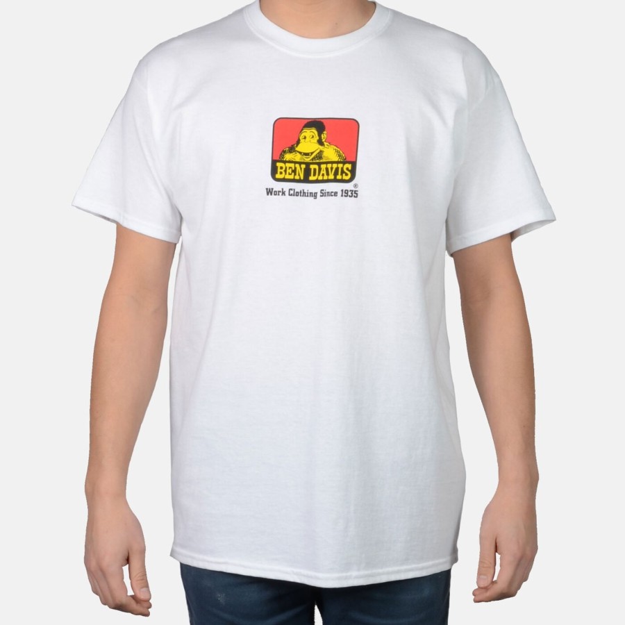 Shirts Ben Davis Co | Classic Logo T-Shirt - White