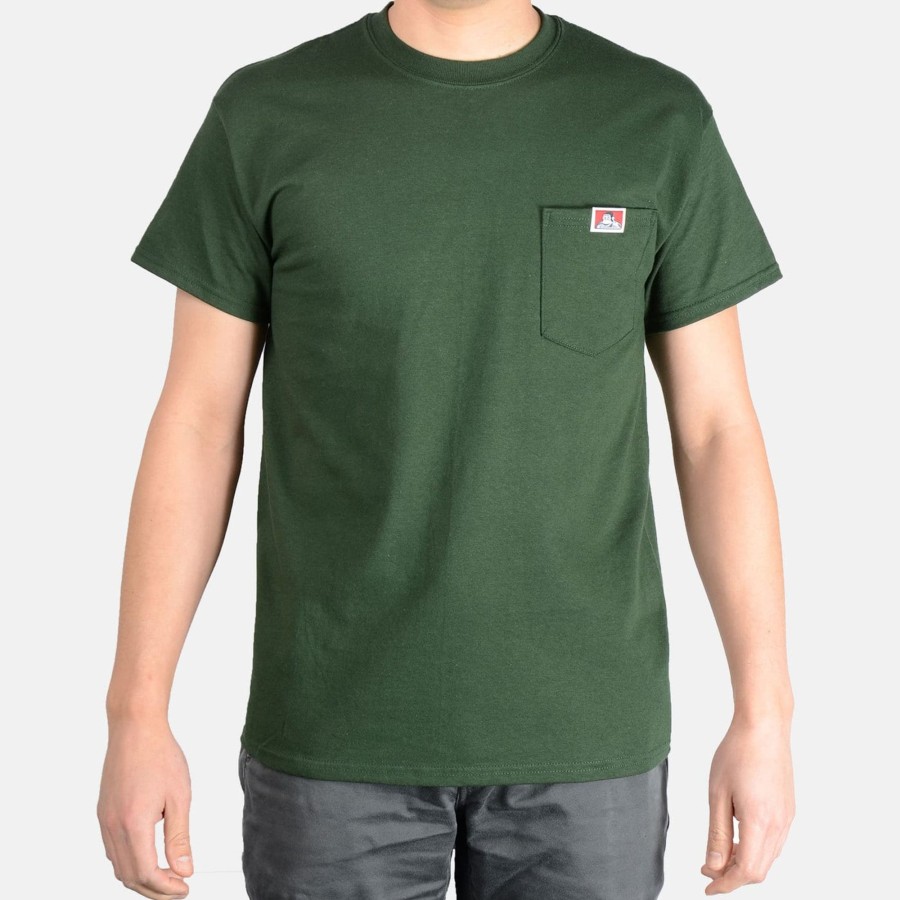 Shirts Ben Davis Co | Pocket T-Shirt - Hunter Green