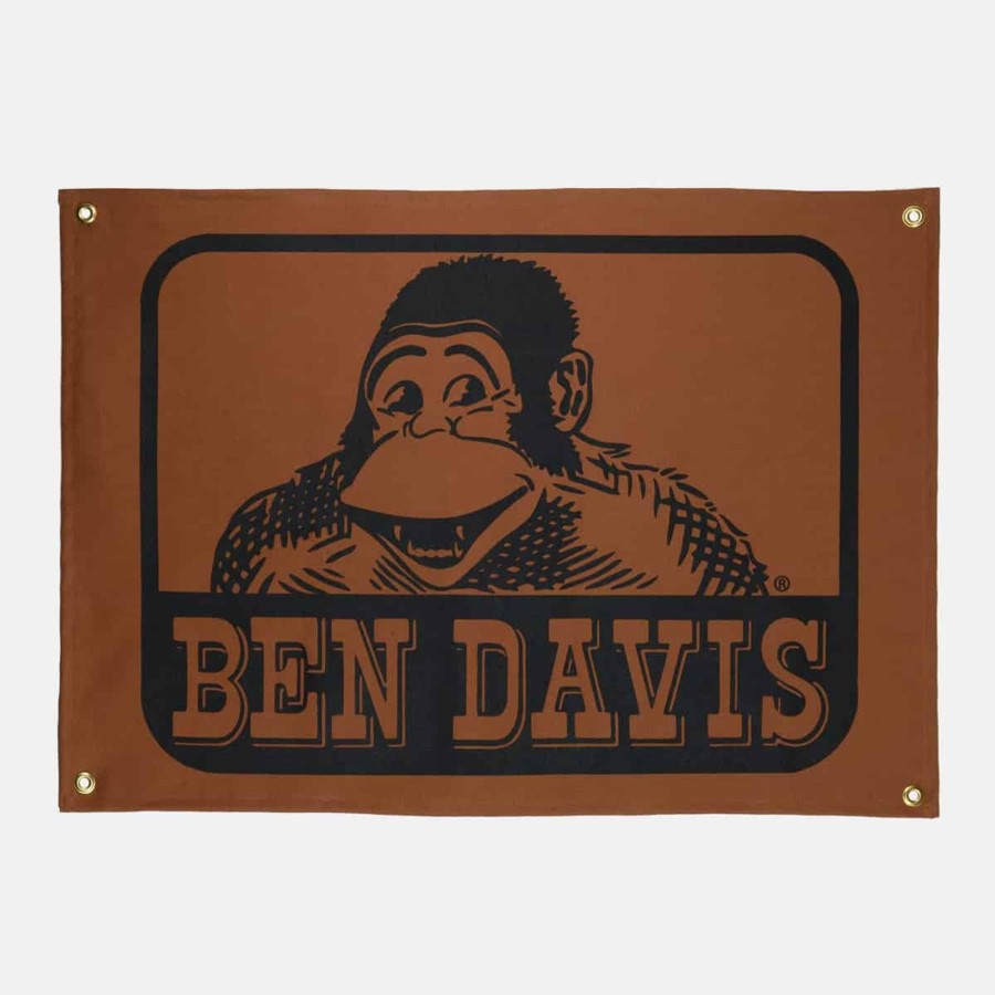 Accessories Ben Davis Co | Canvas Banner - Brown Duck