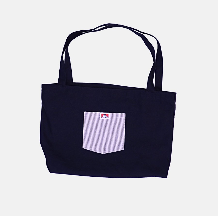 Accessories Ben Davis Co | Canvas Tote Bag - Black