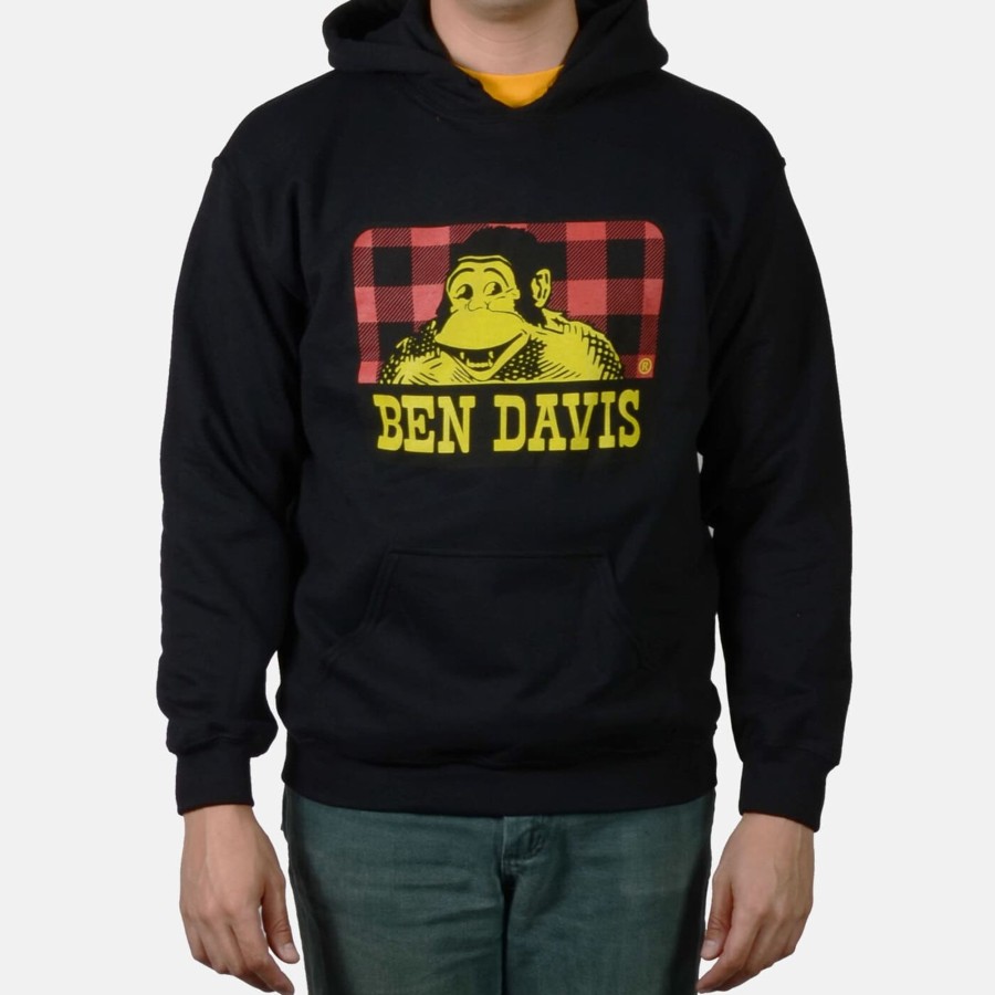 Shirts Ben Davis Co | Lumberjack Ben Pullover Hoodie - Black