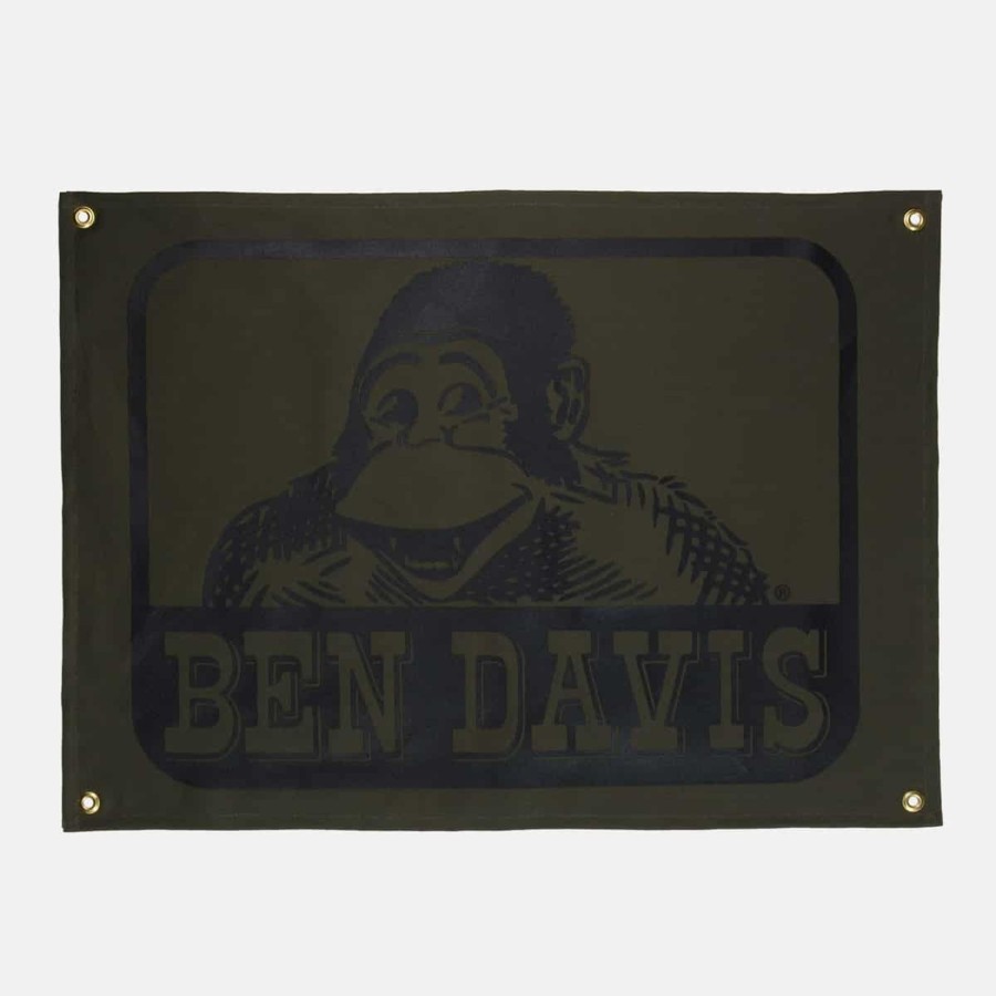 Accessories Ben Davis Co | Canvas Banner - Olive Duck