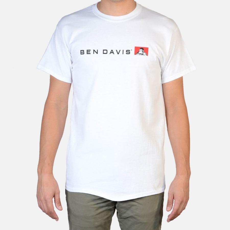 Shirts Ben Davis Co | Flatline T-Shirt - White