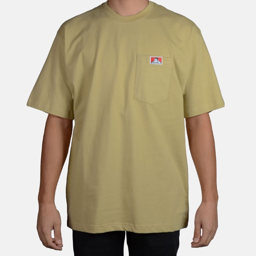 Shirts Ben Davis Co | Heavy Duty Short Sleeve Pocket T-Shirt - Khaki