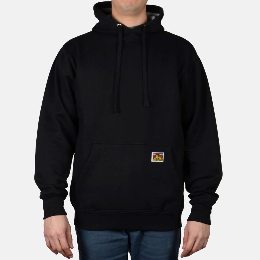 Shirts Ben Davis Co | Heavyweight Pullover Hoodie - Black