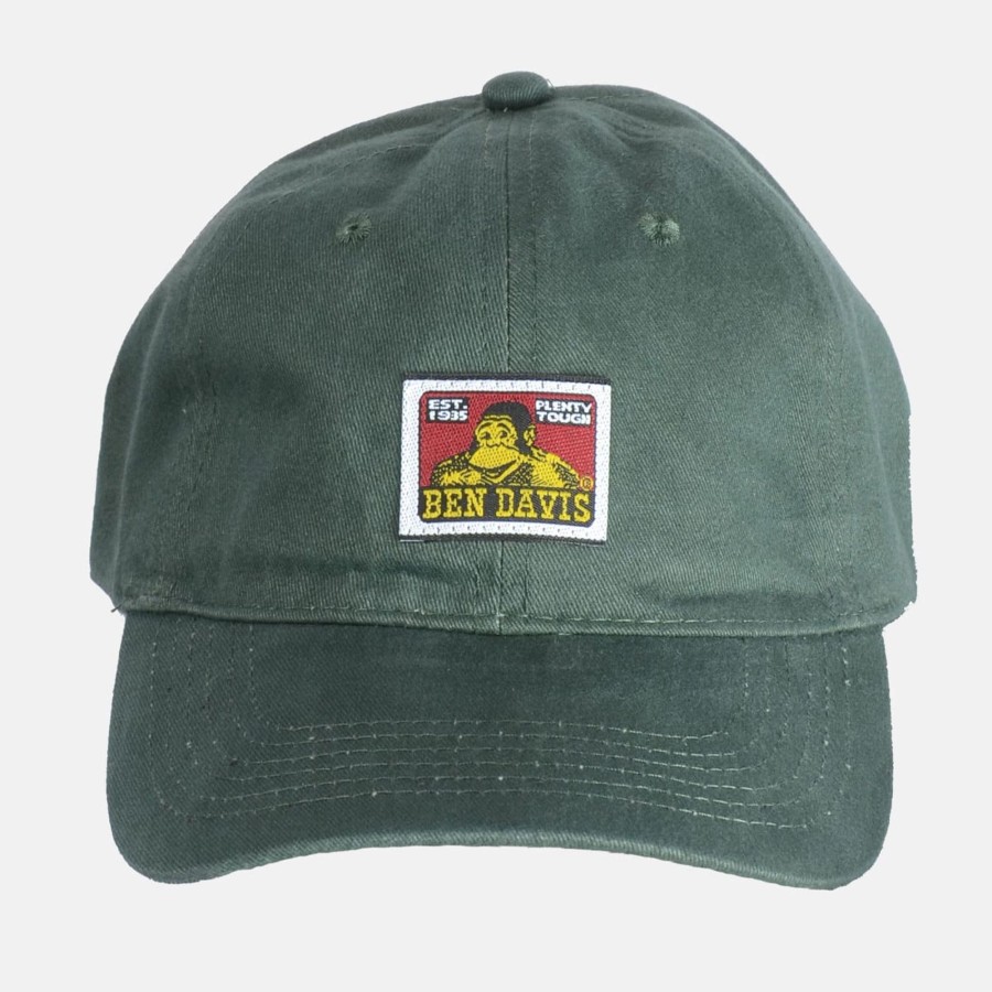 Accessories Ben Davis Co | Unstructured Baseball Cap - Green